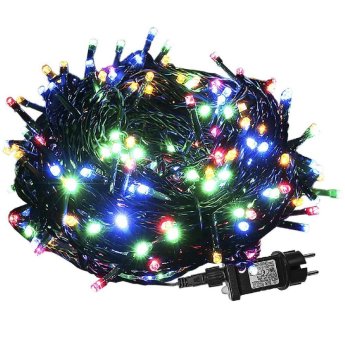93-3472 105 Λαμπάκια LED Πολύχρωμα σε Σειρά με Προγράμματα IP44 8.25m