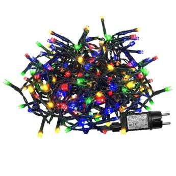 93-3475 510 Λαμπάκια LED Πολύχρωμα σε Σειρά με Προγράμματα IP44 28.5m