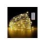 93-3487 100 Λαμπάκια LED Copper Μπαταρίας Λευκό Θερμό σε Σειρά με Controller IP20 10.3m