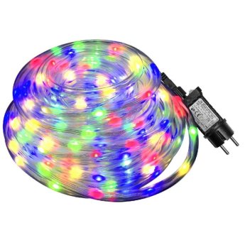 93-3492 Φωτοσωλήνας 200 LED 10m Πολύχρωμος με Προγράμματα IP44 o11mm 10m -KAI3m Extra Καλώδιο-