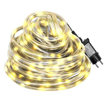 93-3493 Φωτοσωλήνας 400 LED 20m Λευκός Θερμός με Προγράμματα IP44 o11mm 20m -KAI3m Extra Καλώδιο-