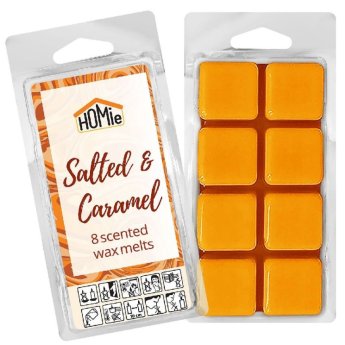 37-464 Αρωματικό wax Melt Salted Caramel σετ-8 Κύβοι 80gr