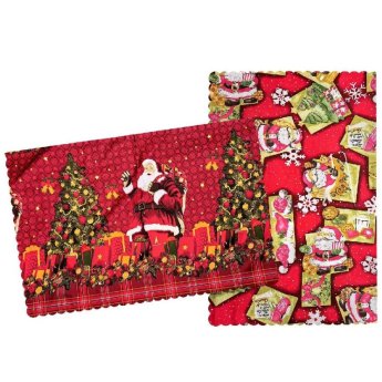 93-2316 Τραπεζομαντηλο Xmas Μεγάλο 180x150cm