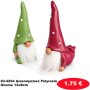 93-4254 Διακοσμητικό Polyresin Gnome 12x8cm