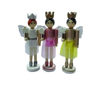 00001697 Ξύλινο αγγελάκι 17.5cm