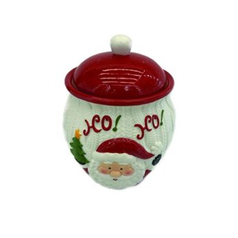 00001841 Μπισκοτιέρα κεραμική 21 cm