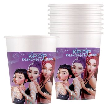 17-77 Ποτήρια Χάρτινα Πάρτυ K-POP πακ-8τεμ 200ml