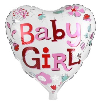 96-961 Μπαλόνι Foil Μεταλλιζέ Baby Girl 46cm