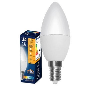 88-514 Λάμπα LED C37 Ε14 Θερμό Λευκό 7W