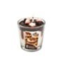 37-494 Κερί Βάζο Σχέδιο Επιδόρπιο με Cookies και Chocolate 180g net 8x o7cm -συνολικό ύψος-8.5cm