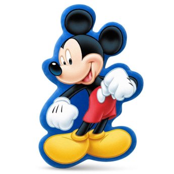 79-557 Μαξιλάρι Βελουτέ Διακοσμητικό 3D Mickey 15cm