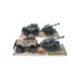 70-2376 Τζιπ με Στρατιωτικό Όχημα Friction και Free Wheel 39x12.5x12cm