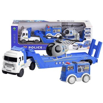 70-2367 Νταλίκα Police Friction με Ήχους 37x12x7cm
