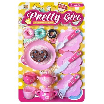 77-1321 Σετ Τσαγιού Pretty Girl σε Καρτέλα 39x24x4cm