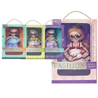 78-239 Κούκλα 16cm Fashion με Γυαλιά 22x15x6cm