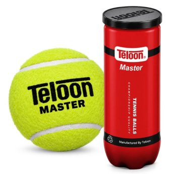 42-3164 Μπαλάκι Τέννις Teloon Master κονσέρβα-3τεμ