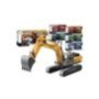 71-3546 Ερπυστριοφόρο Εκσκαφέας Free Wheels 24x12x7cm