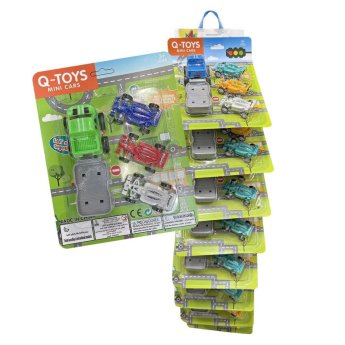 70-2342 Καρτέλα Mini Cars Pull Back 23x16x5cm