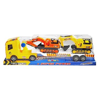 70-2322 Νταλίκα Μεγάλη Friction και 2 Δομικά 55x16x11cm