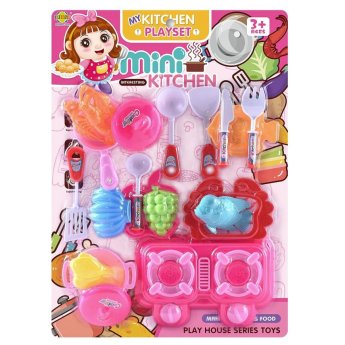 77-1276 Κουζινικά Mini Kitchen Καρτέλα 43x31x5cm