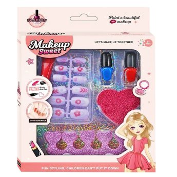 77-1277 Σετ Νυχιών Make up Sweet 21x16x3cm