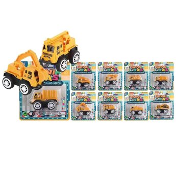 70-2303 Μίνι Δομικά Pull Back σε Καρτέλα 14x12x3cm
