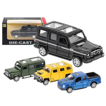 70-2297 Die Cast Pull Back 1-60 off Road 12x6x5cm