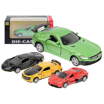 70-2296 Die Cast Pull Back 1-60 Σούπερ καρ 12x6x5cm