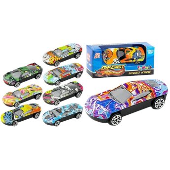 71-3376 Αυτοκινητάκι die Cast Free Wheels Πολύχρωμο 9x4x3.5cm