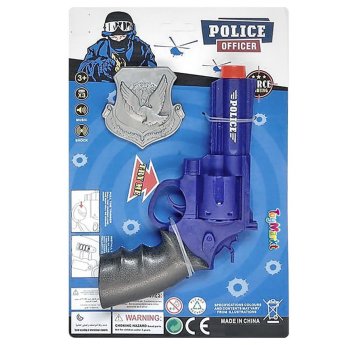 68-790 Περίστροφο Μπαταρίας Police try me 23x15x3cm