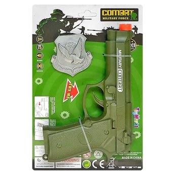 68-791 Πιστόλι Μπαταρίας Combat try me 23x15x3cm