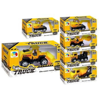 71-3066 Δομικό Όχημα Free Wheels Μεταλλικό 11x5x4cm