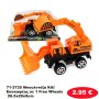 71-3735 Μπουλντόζα ΚΑΙ Εκσκαφέας σε 1  Free Wheels 26.5x20x9cm