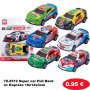 70-2312 Super car Pull Back σε Καρτέλα 16x14x3cm
