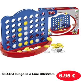 69-1464 Bingo in a Line 30x22cm