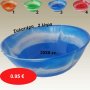 Πλαστική σαλατιέρα 2 λίτρων 20Χ8 εκ. σε 4 διάφορα χρώματα